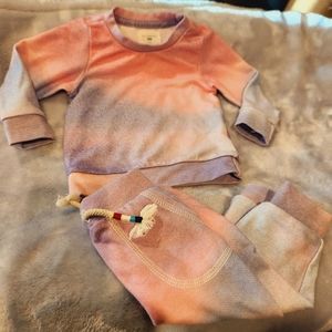 Unisex baby tracking suit